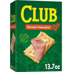 Club Crackers Sweet Hawaiian - 13.7oz