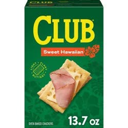 Club Crackers Sweet Hawaiian - 13.7oz