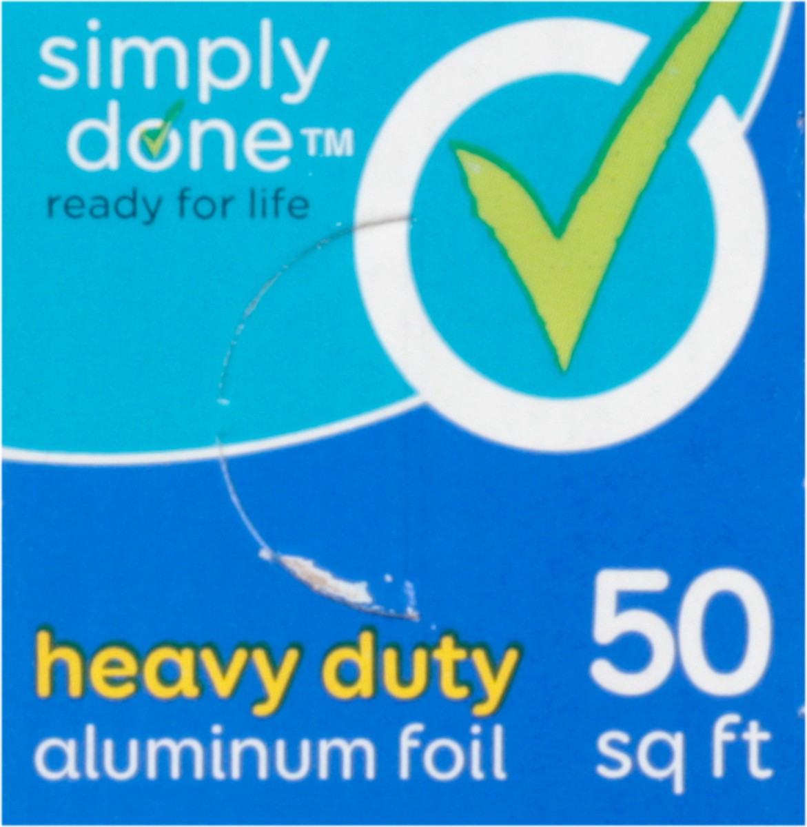 slide 9 of 12, Simply Done Heavy Duty Aluminum Foil, 1 ct