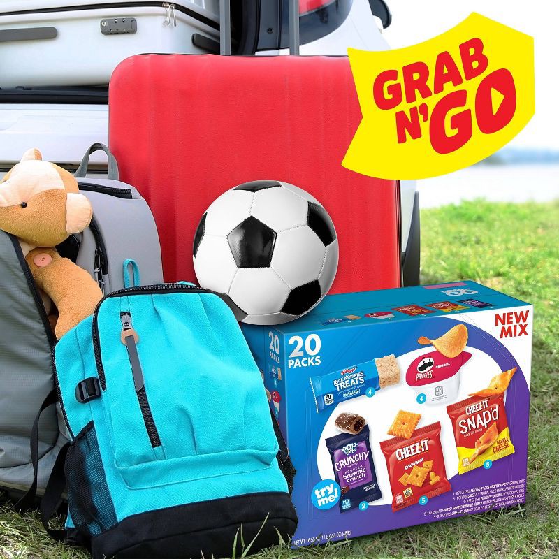 slide 5 of 7, Cheez-It Crackers Snacks Sweet and Salty Variety Pack - 16.55oz/20ct, 16.55 oz, 20 ct