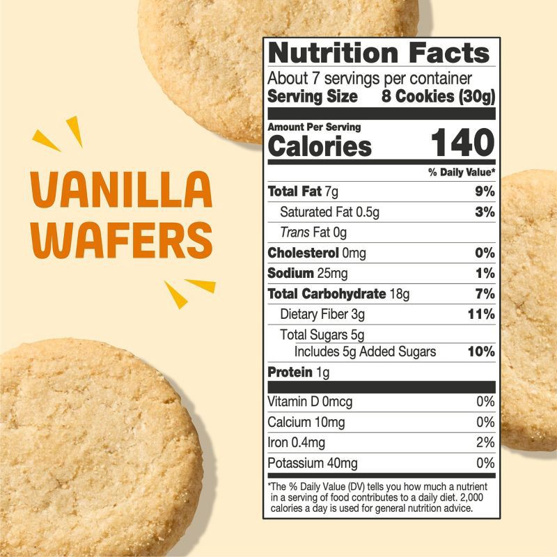 slide 6 of 10, Partake Gluten Free Vegan Vanilla Wafers - 7oz, 7 oz