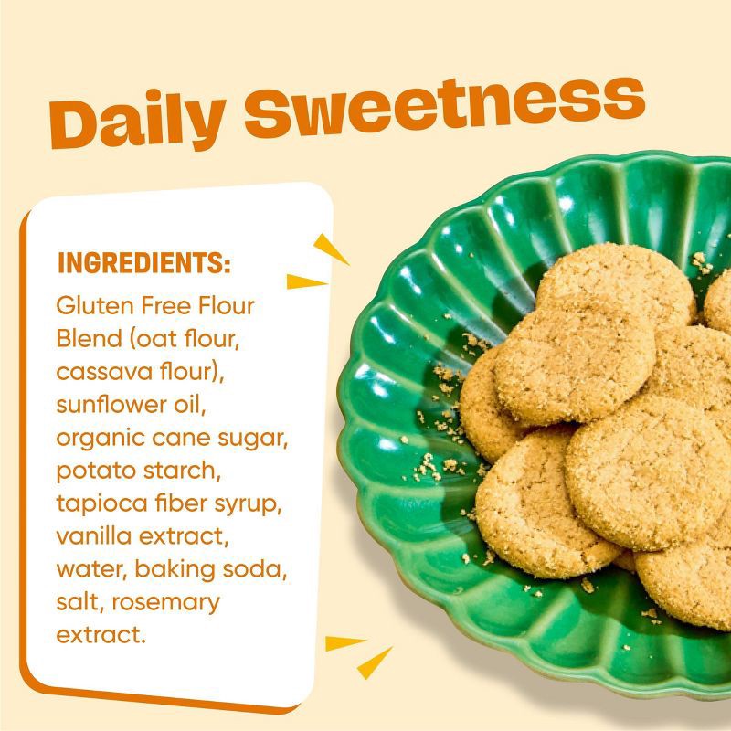 slide 7 of 10, Partake Gluten Free Vegan Vanilla Wafers - 7oz, 7 oz