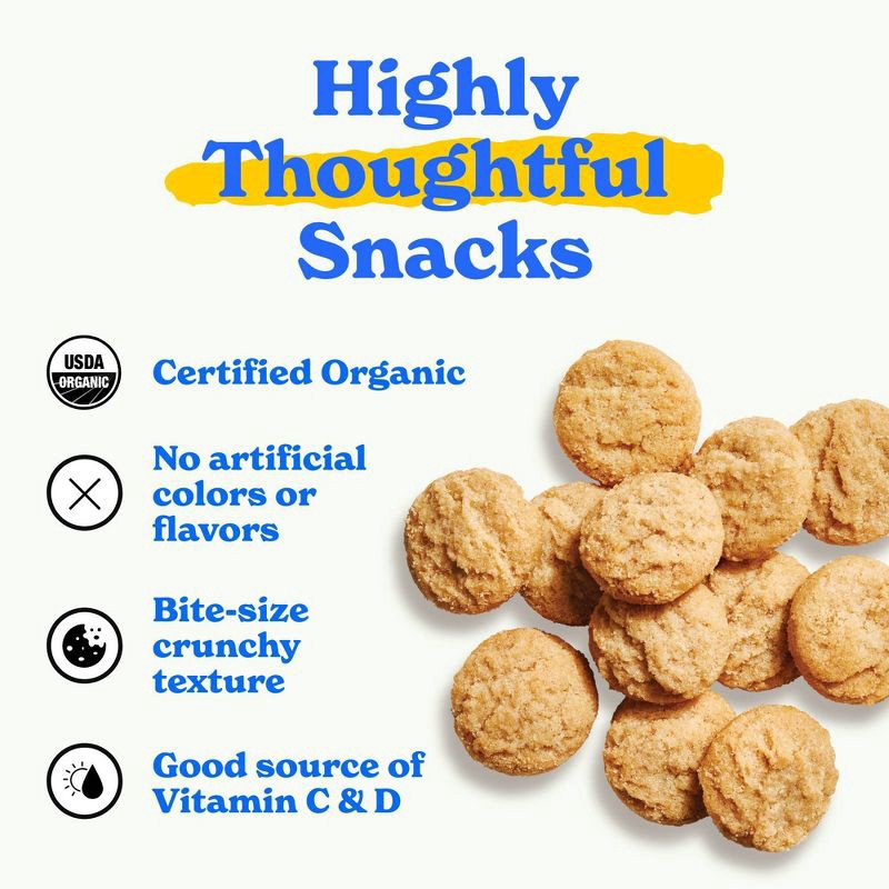 slide 4 of 8, MadeGood Organic Gluten Free Mini Crunchy Cookies Vanilla - 10.2oz/12ct, 10.2 oz, 12 ct