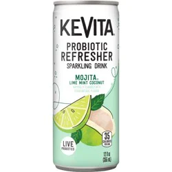 KeVita Mojita Lime Probiotic Refresher Sparkling Drink - 12 fl oz