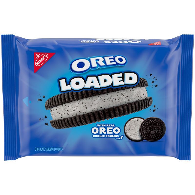 slide 1 of 13, Oreo Loaded Chocolate Sandwich Cookies - 13.37oz, 13.37 oz