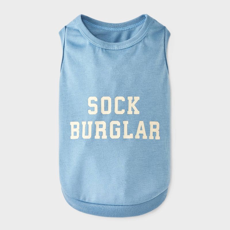 slide 2 of 5, Tank Sock Burglar Dog Shirt - Boots & Barkley™ XS, 1 ct