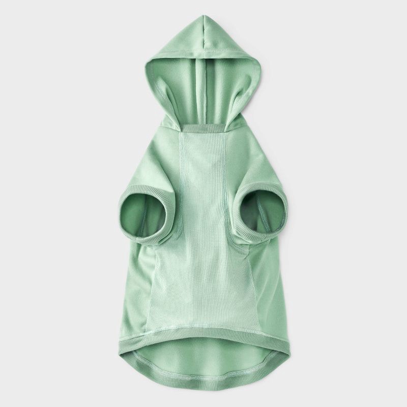 slide 3 of 6, Green Thermal Dog Hoodie - Boots & Barkley™ L, 1 ct