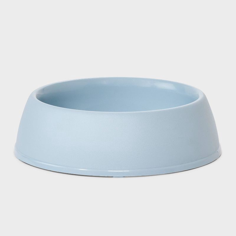 slide 1 of 3, 4 Cup PP Dog and Cat Bowl - Boots & Barkley™ Steel Blue, 1 ct