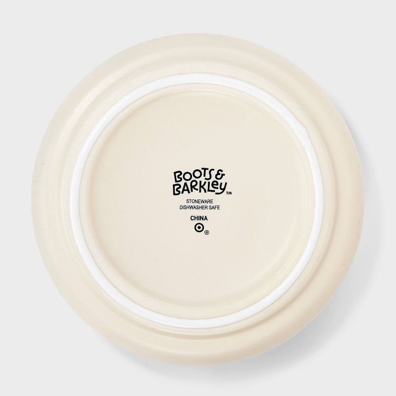 slide 3 of 3, 16 fl oz Ceramic Cat Bowl - Boots & Barkley™ Cream, 16 fl oz