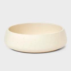 16 fl oz Ceramic Cat Bowl - Boots & Barkley™ Cream