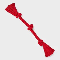 15" Rope Dog Toy - Boots & Barkley™ Red