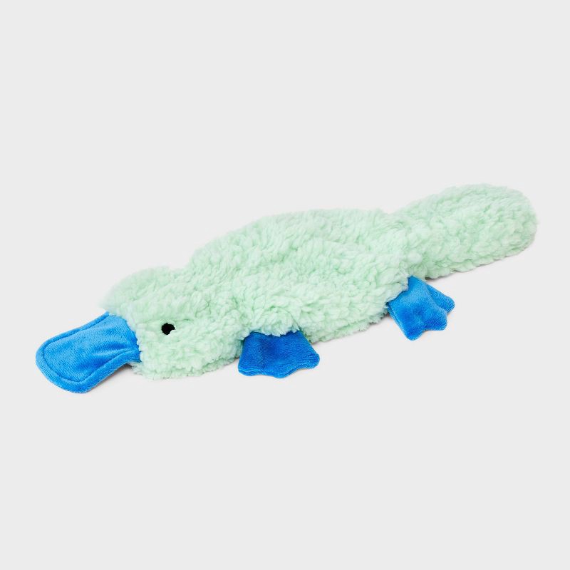 slide 3 of 4, Crinkle Platypus Dog Plush Toy - Boots & Barkley™, 1 ct