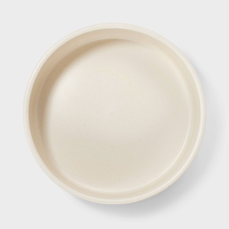 slide 2 of 3, 48 fl oz Ceramic Dog Bowl - Boots & Barkley™ Cream, 48 fl oz