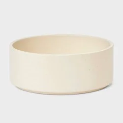 48 fl oz Ceramic Dog Bowl - Boots & Barkley™ Cream