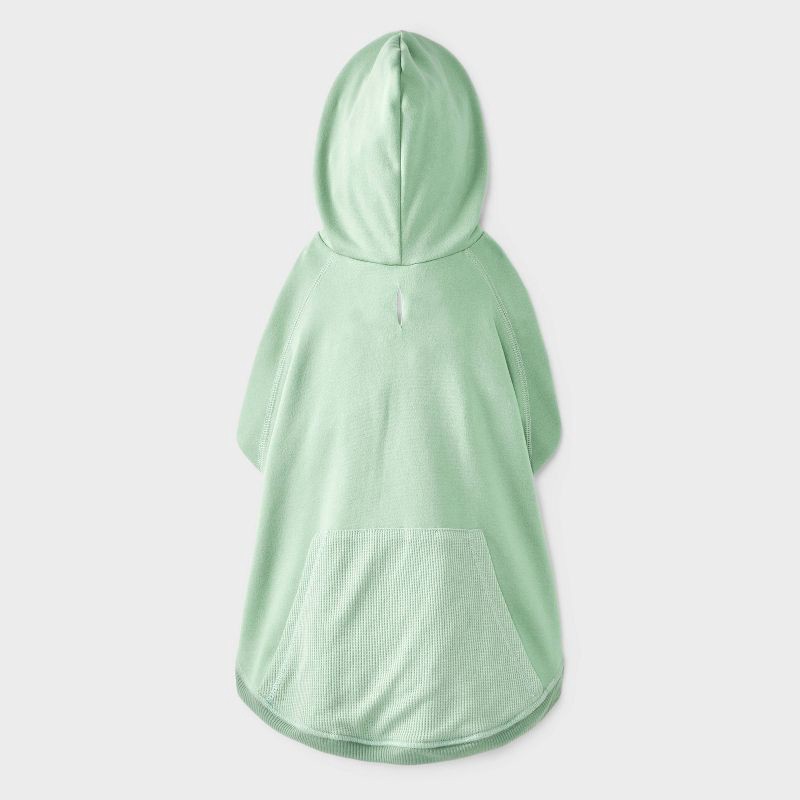 slide 2 of 6, Green Thermal Dog Hoodie - Boots & Barkley™ XL, 1 ct