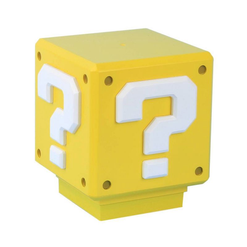 slide 5 of 6, Nintendo Super Mario LED Lamp Mini Question Block, 1 ct