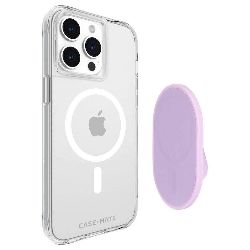 slide 3 of 5, Case-Mate Glossy Magnetic Lip Gloss Holder with MagSafe - Stardust, 1 ct