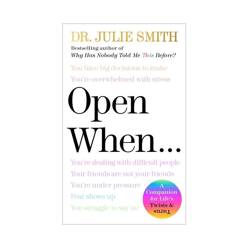 slide 1 of 1, Harper Collins Open When - by Dr. Julie Smith (Hardcover), 1 ct