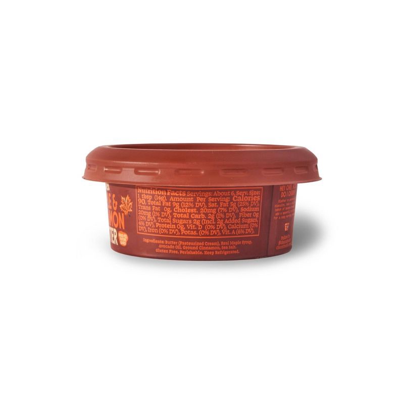 slide 5 of 5, Churn Maple & Cinnamon Butter - 3oz, 3 oz