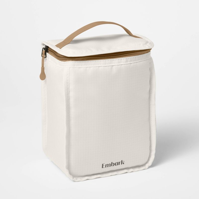 slide 1 of 3, Upright Lunch Bag - Embark™ Tan, 1 ct