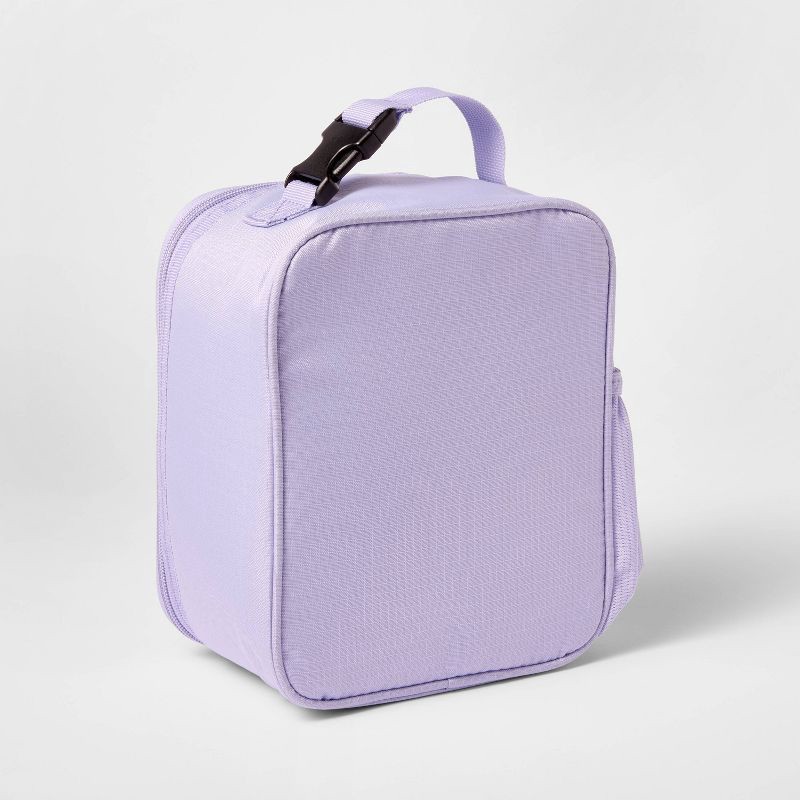 slide 3 of 3, Flip-Down Square Lunch Bag - Embark™ Lavender, 1 ct