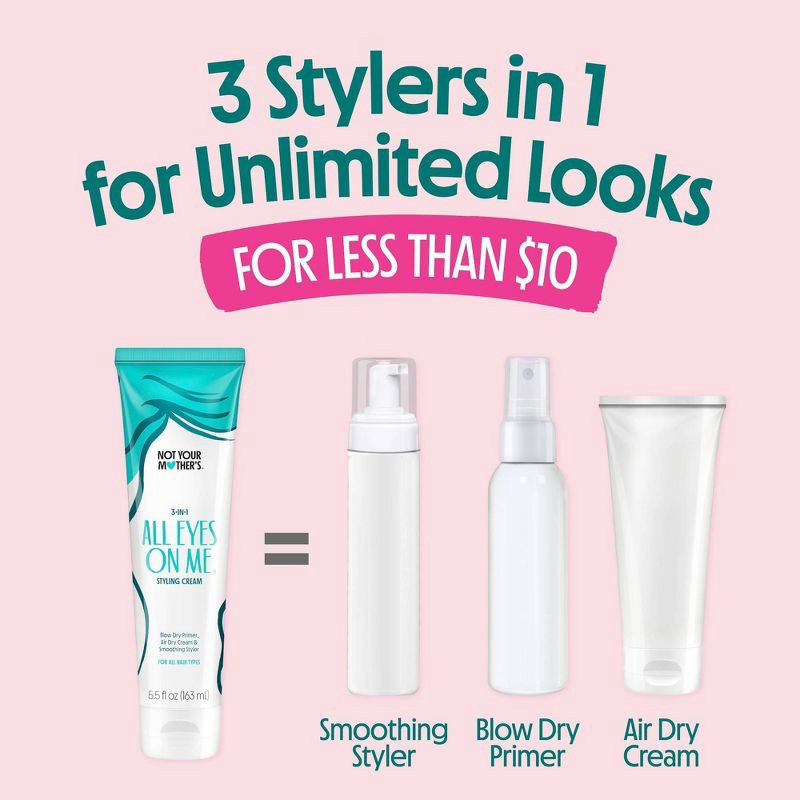 slide 7 of 8, Not Your Mother's All Eyes on Me Styling Hair Treatment Cream - 5.5 fl oz, 5.5 fl oz