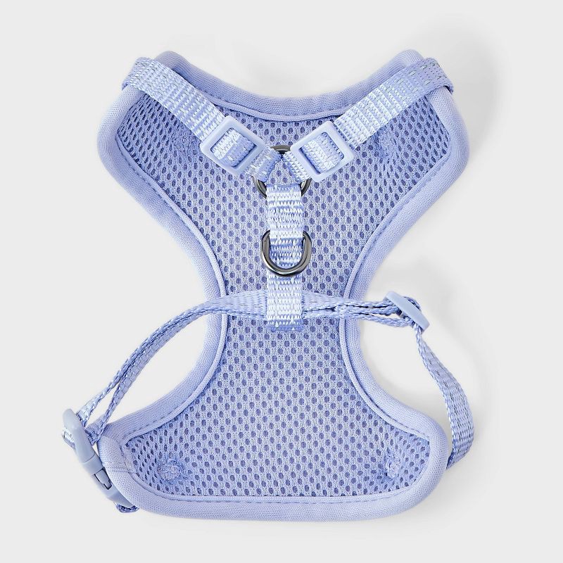 slide 2 of 3, Cat Leash and Harness Tether Set - 2pc - XS - Lilac Purple - Boots & Barkley™, 2 ct