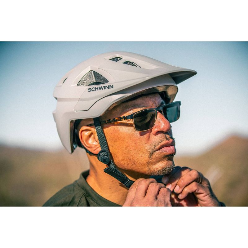 slide 13 of 14, Schwinn Excursion Adult Mountain Bike Helmet - Gray, 1 ct