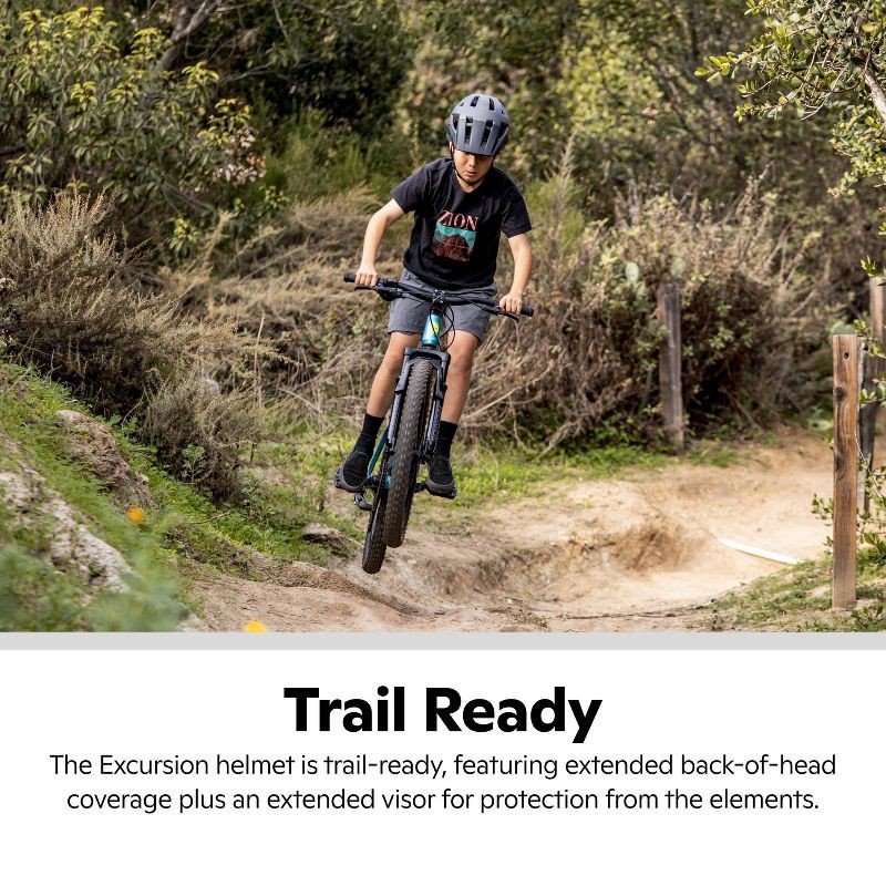 slide 9 of 13, Schwinn Excursion Mountain Bike Helmet - Slate, 1 ct