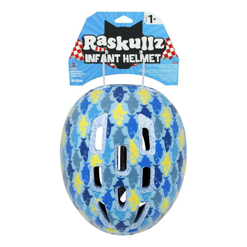 slide 6 of 11, Raskullz Lil Sharkie Cycling Kids' Boys' Bike Helmet - Blue, 1 ct
