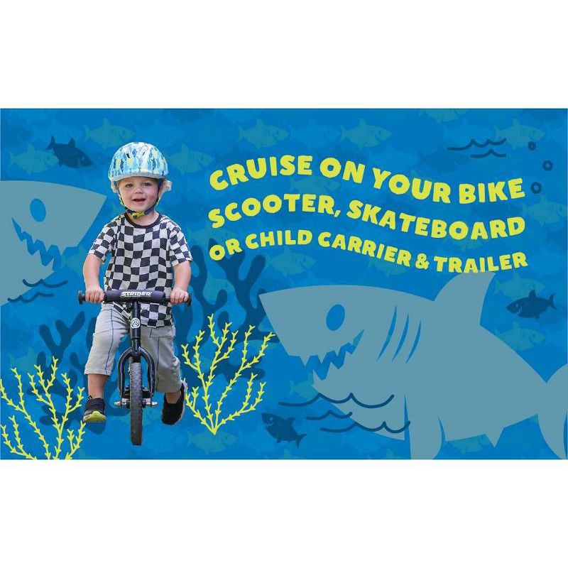 slide 9 of 11, Raskullz Lil Sharkie Cycling Kids' Boys' Bike Helmet - Blue, 1 ct