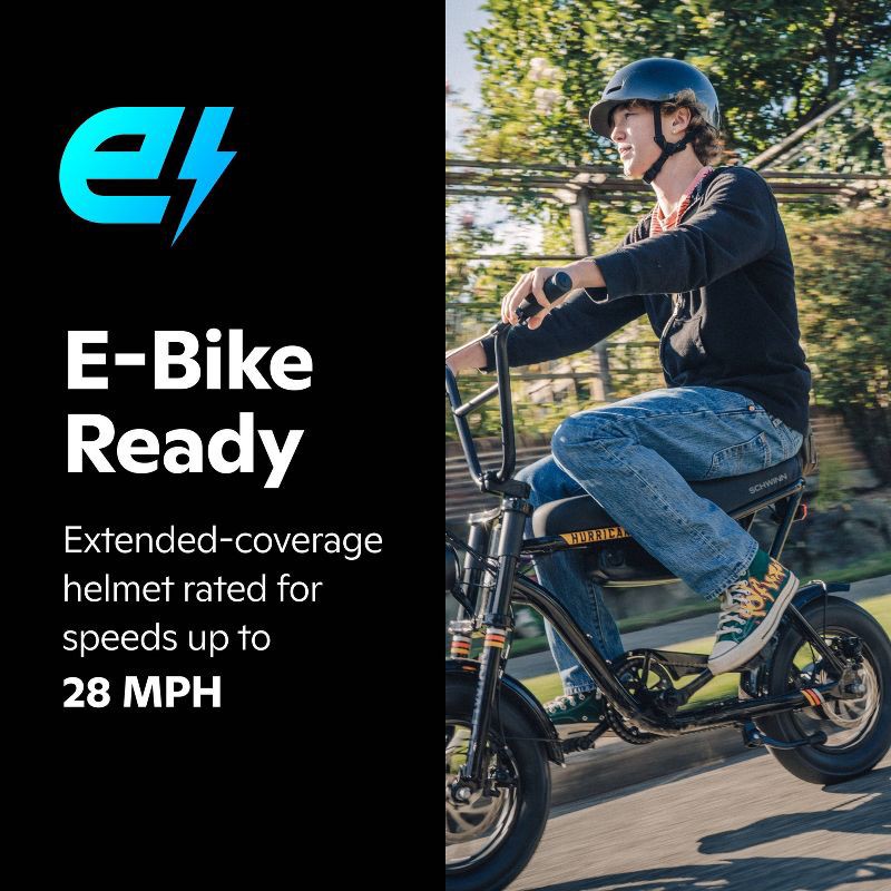 slide 9 of 13, Schwinn Avion Youth E-Bike Helmet - Black, 1 ct