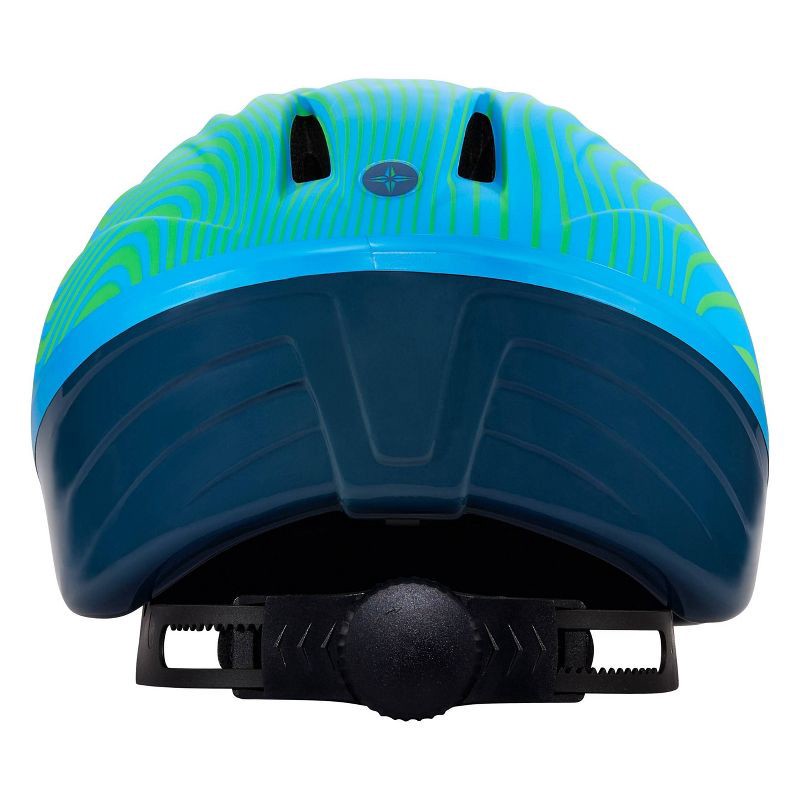 slide 5 of 8, Schwinn Classic Waves Toddler Helmet – Blue/Green, 1 ct