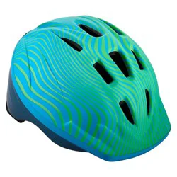 Schwinn Classic Waves Toddler Helmet – Blue/Green