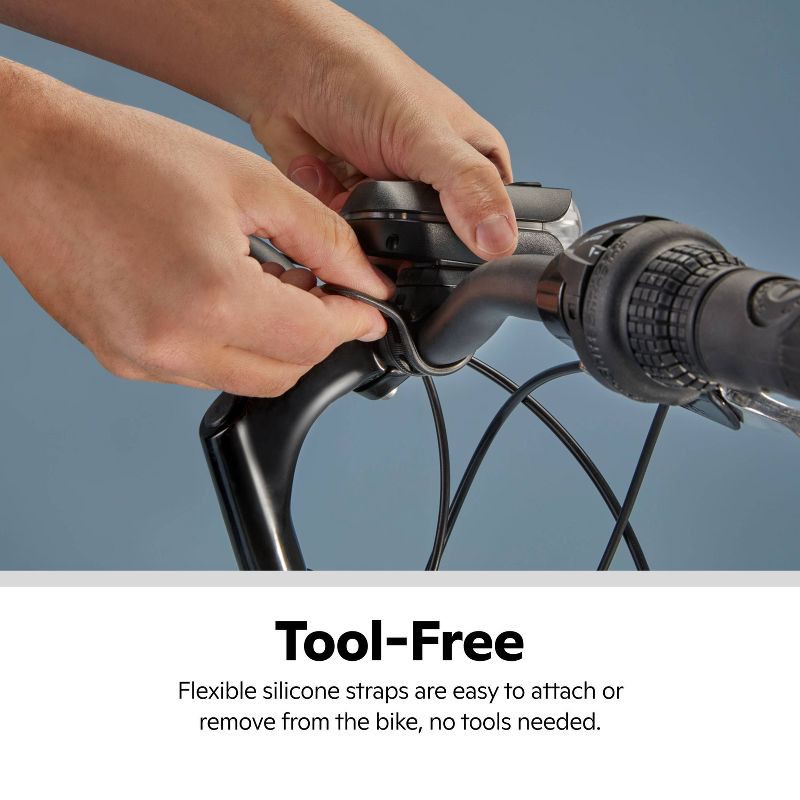 slide 8 of 10, Schwinn 500 Lumen Light Set Bike Accessory Mount - Black, 1 ct