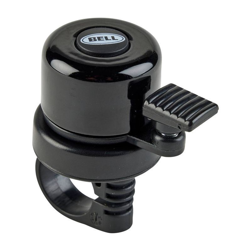 slide 1 of 4, Bell Dinger 100 Bike Bell with AirTag Storage - Black, 1 ct