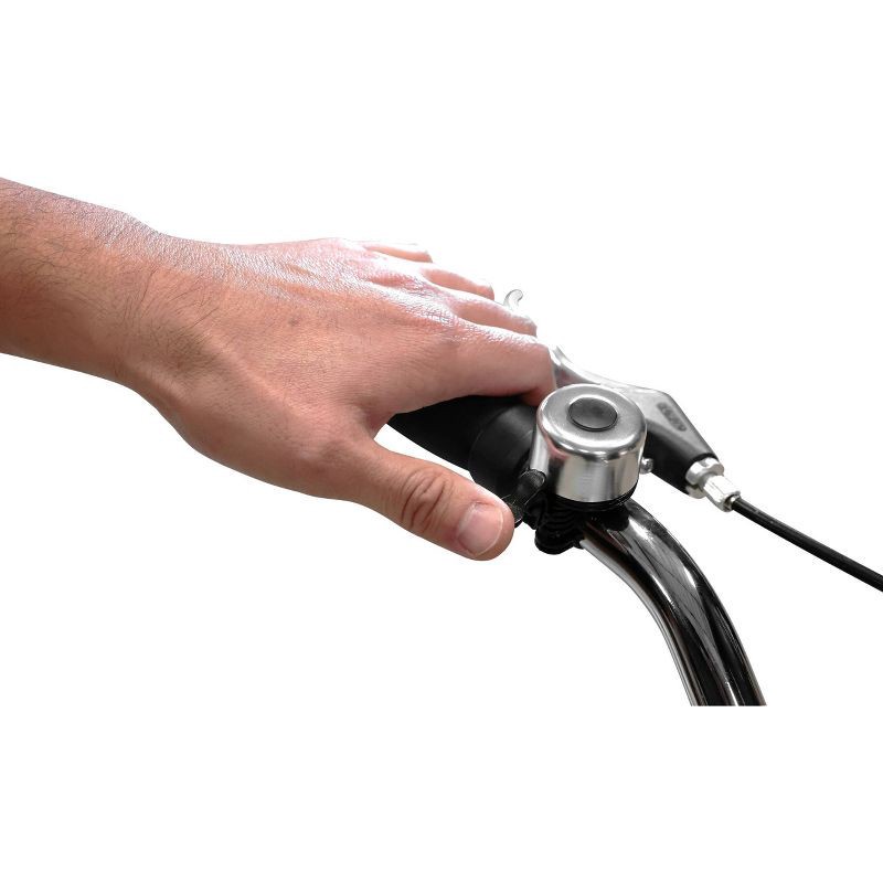 slide 3 of 5, Bell Dinger 50 Basic Bike Bell - Silver, 1 ct