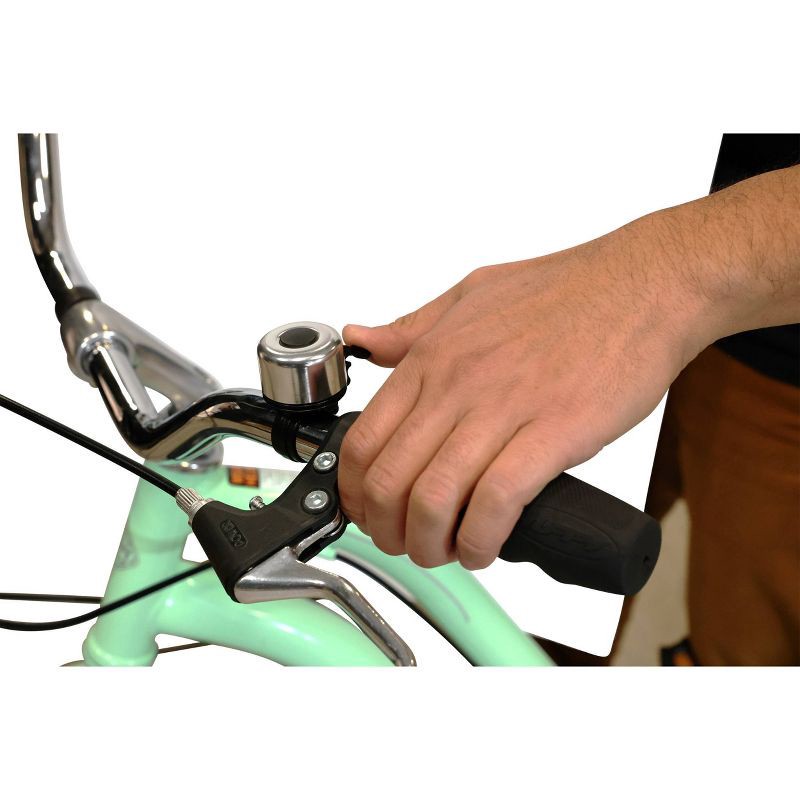 slide 5 of 5, Bell Dinger 50 Basic Bike Bell - Silver, 1 ct