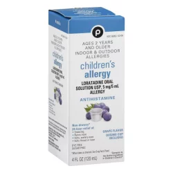 Publix Allergy, Children's, Oral Solution, Grape Flavor
