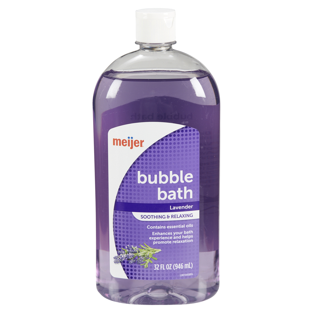 slide 1 of 5, Meijer Bubble Bath, Lavender, 32 oz