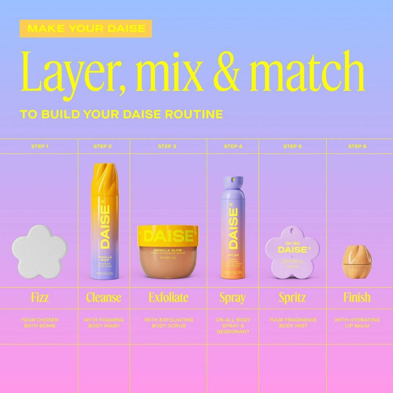 slide 9 of 10, DAISE Vanilla Foaming Body Wash - 8.8 fl oz, 8.8 fl oz