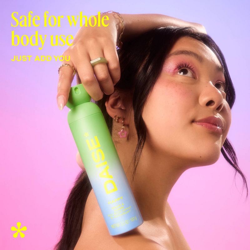 slide 8 of 10, DAISE Happy Full Body Deodorant Spray - 3.5oz, 3.5 oz