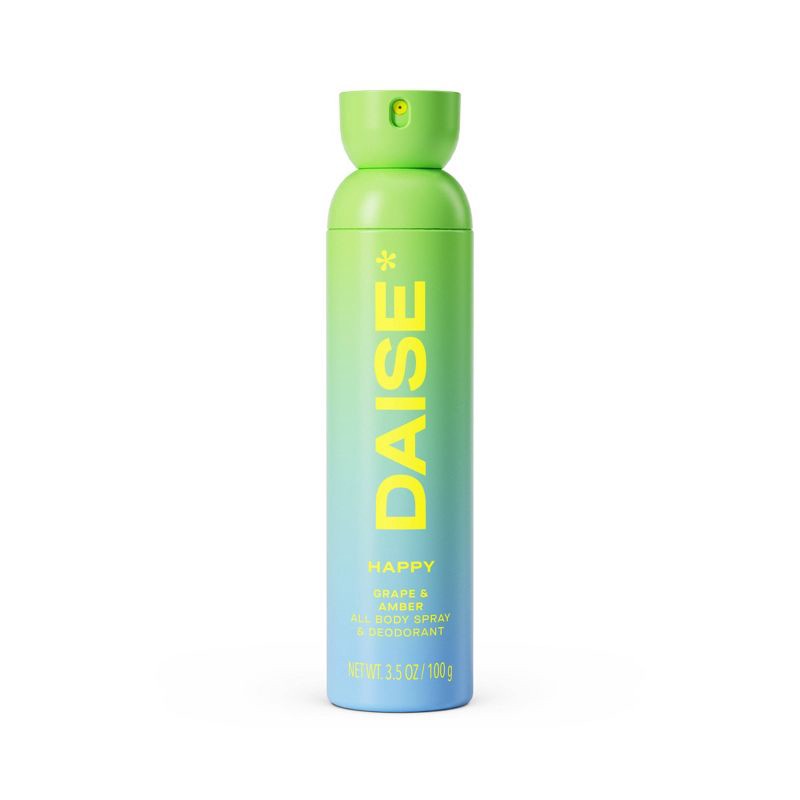 slide 1 of 10, DAISE Happy Full Body Deodorant Spray - 3.5oz, 3.5 oz