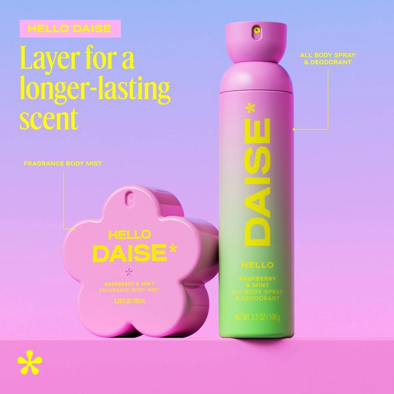 slide 6 of 10, DAISE Hello Full Body Deodorant Spray - 3.5oz, 3.5 oz