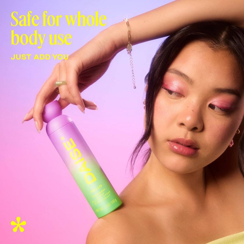 slide 8 of 10, DAISE Hello Full Body Deodorant Spray - 3.5oz, 3.5 oz