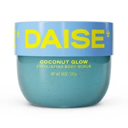 DAISE Coconut Exfoliating Body Scrub - 18oz: For Normal Skin, Plastic Bottle, Whole Body Use