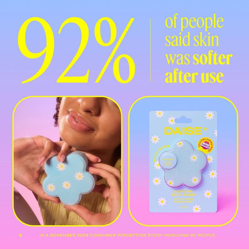 slide 5 of 8, DAISE Love Me Bath Bomb - Flower Power - 3oz, 3 oz