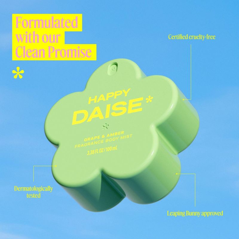slide 2 of 10, DAISE Fragrance Women's Body Mist - Happy - 3.38 fl oz, 3.38 fl oz