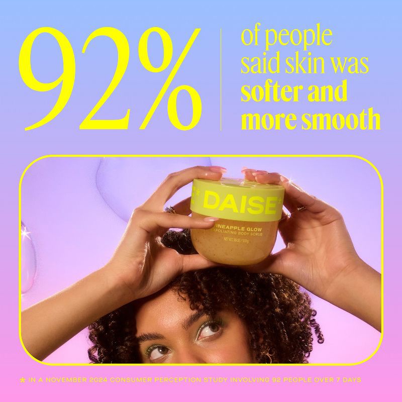 slide 7 of 10, DAISE Pineapple Exfoliating Body Scrub - 18oz, 18 oz
