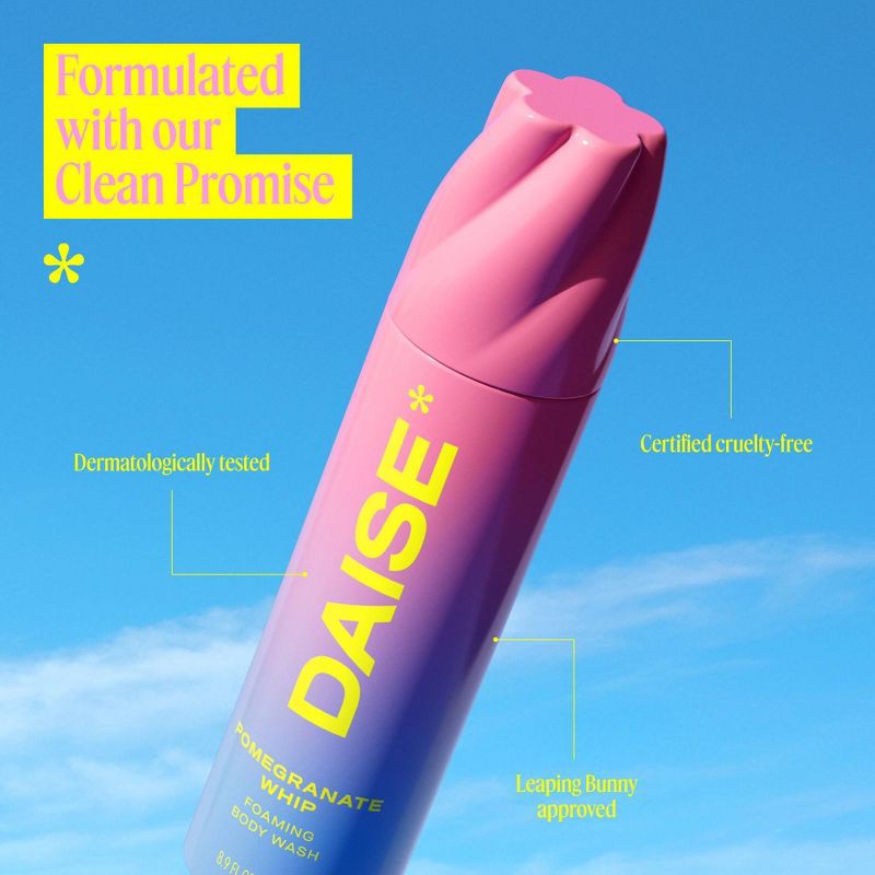 slide 3 of 10, DAISE Pomegranate Foaming Body Wash - 8.8oz, 8.8 oz